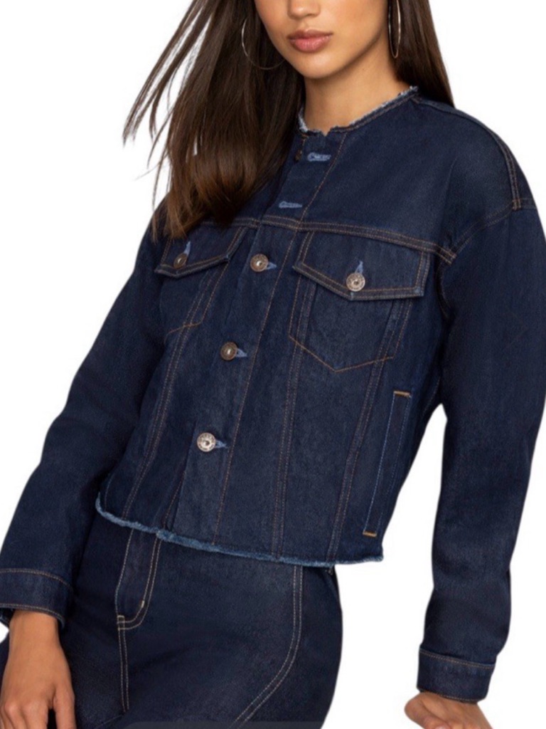 Johnny Was X Sasson Jardin Amour Denim Jacket